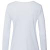 Hanro Long Sleeve Round T shirT 76491 Powder Blue 