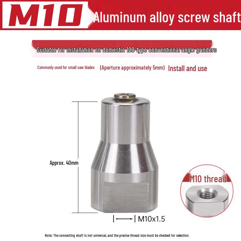 125mm Angle Grinder Shaft: 5mm Hole, Small Diamond Saw Blade, M14 Rod