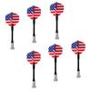 6pcs 9.8cm Bullseye Target Game Flights Darts Strong Magnetic Safe Tips