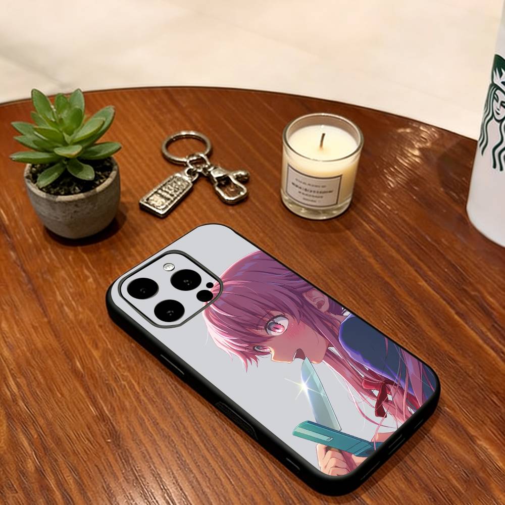 Future Diary Gasai Yuno Phone Case For iPhone 17, 16,15,14,13,12,11 Plus,Pro Max, Others Soft Silicone Black Cover