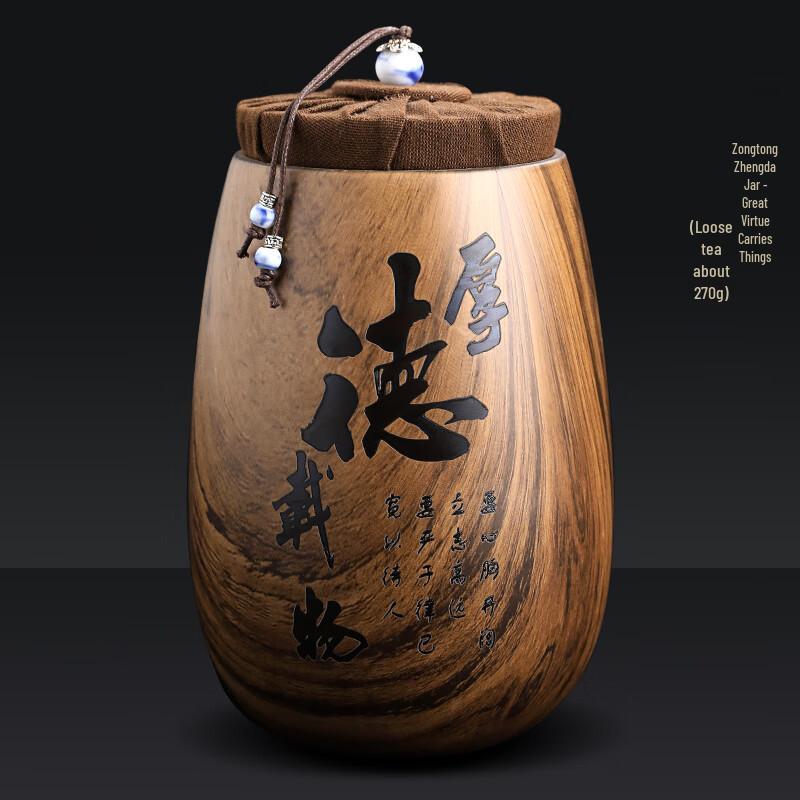 Ретро-керамическая банка для чая