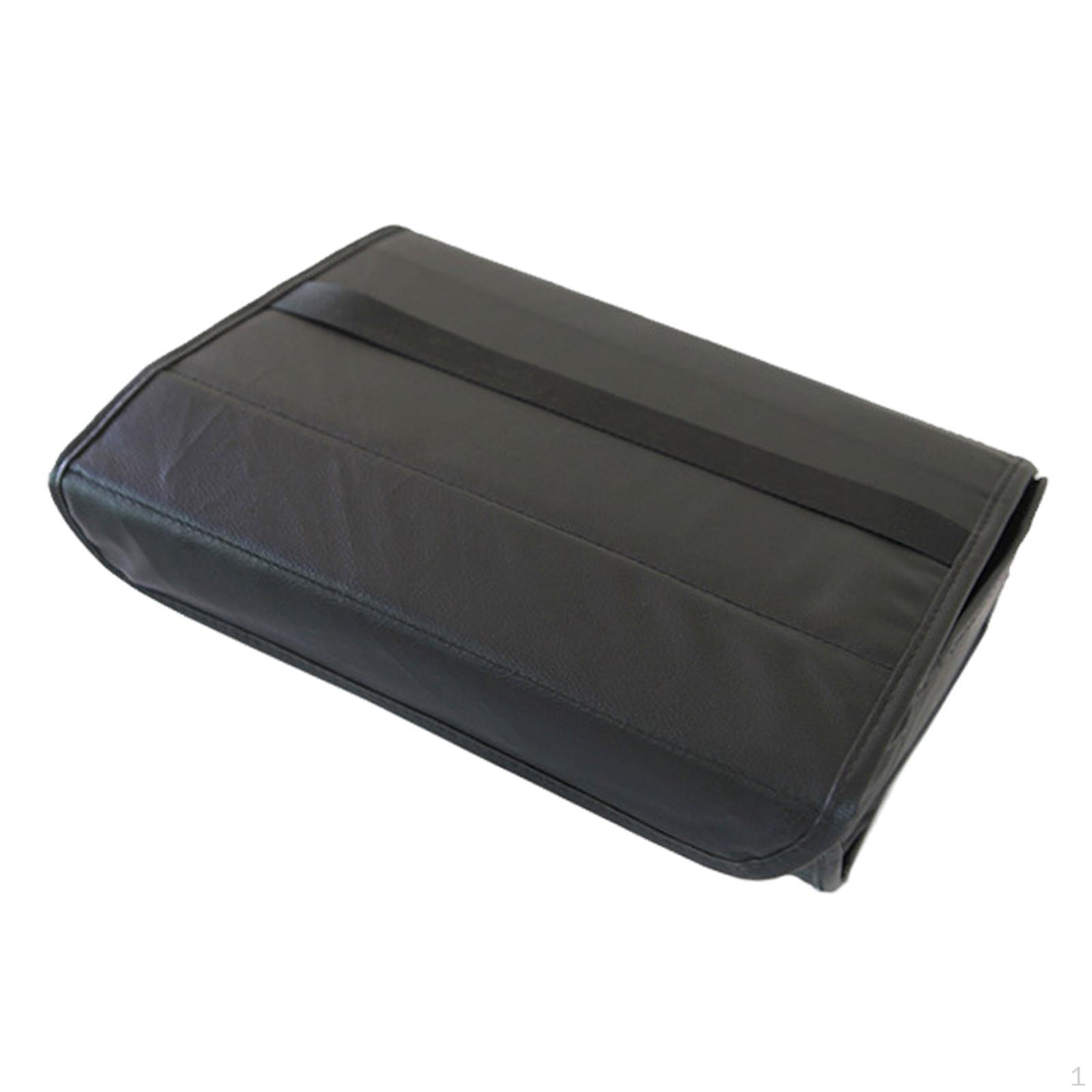 

Коробки для задних сидений из искусственной кожи, лоток-органайзер для стайлинга автомобилей Underseat