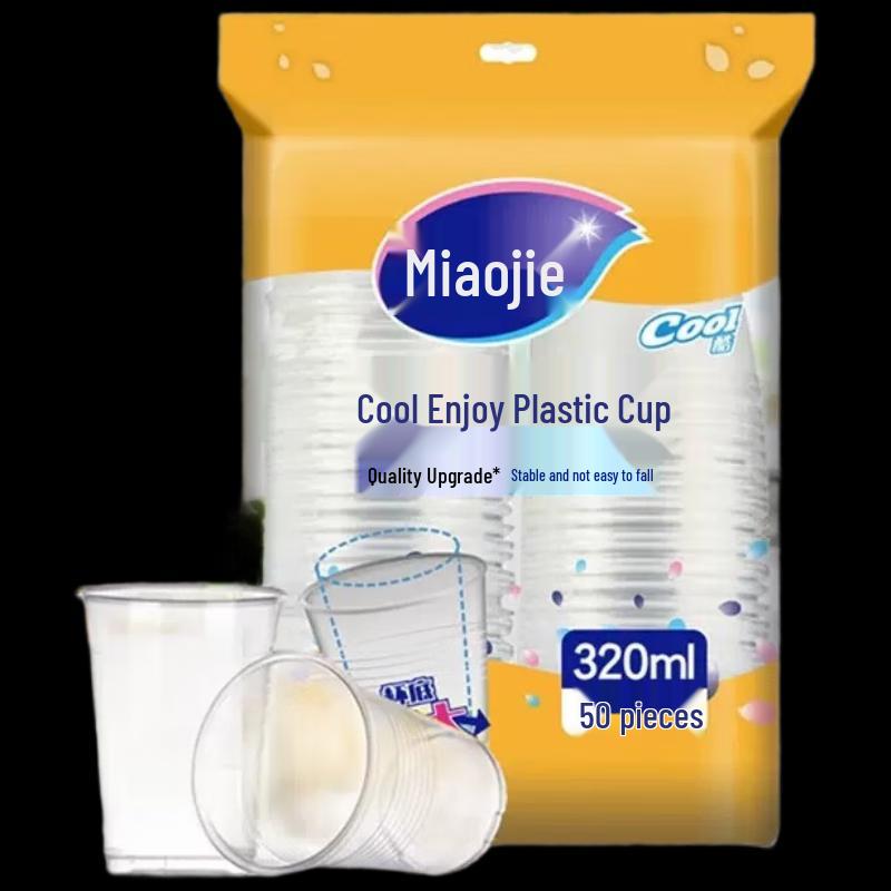 

Miaojie Disposable Plastic Cups