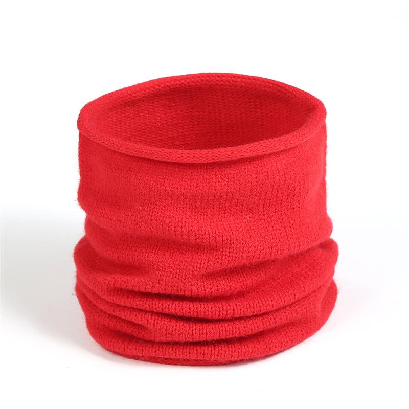 15 Colours Korean Fashion Knitted Neckerchief Winter Warm Windproof Neck Ring Scarves Cycling Ski Sport Neck Scarf Accessories
