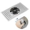 114mm Diameter 304 Stainless Steel Milk Tea Cup Washer Cleaner Glass Rinser G1/2in
