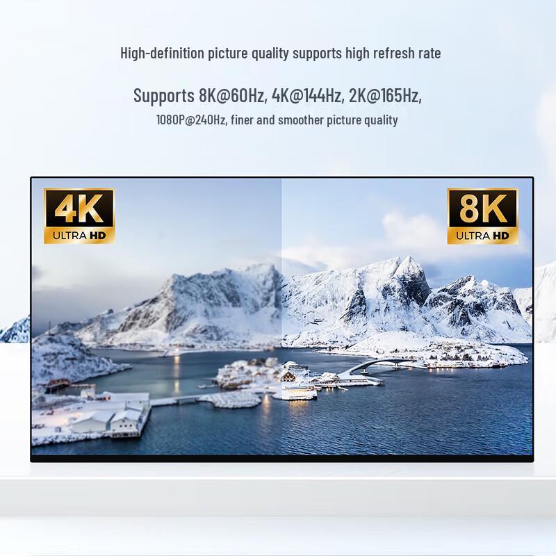 MT-Viki 8K 4K144Hz Dual Monitor 2x2 HDMI KVM Switch