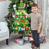Toddler Felt Christmas Tree Felt Christmas Tree Calendar For Wall Wall Felt Christmas Tree Ornament For Boys Girls Kids Toddler