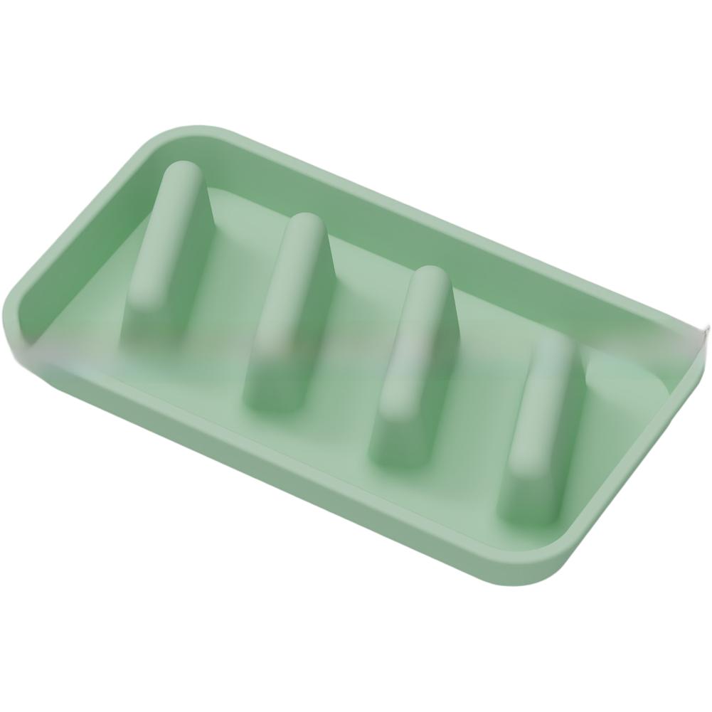 Silicone Divided Taco Tray Rack For Tortillas 28.6*16.5*3CM For Holding Tortillas And Tacos Tableware Cookerware Kitchen Tools