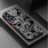 Matte Phone Cover Case for Samsung Galaxy A54 A34 A21s A25 A26 A22 A53 A35 A36 A24 A52 A56 A73 Cool Anime Characters
