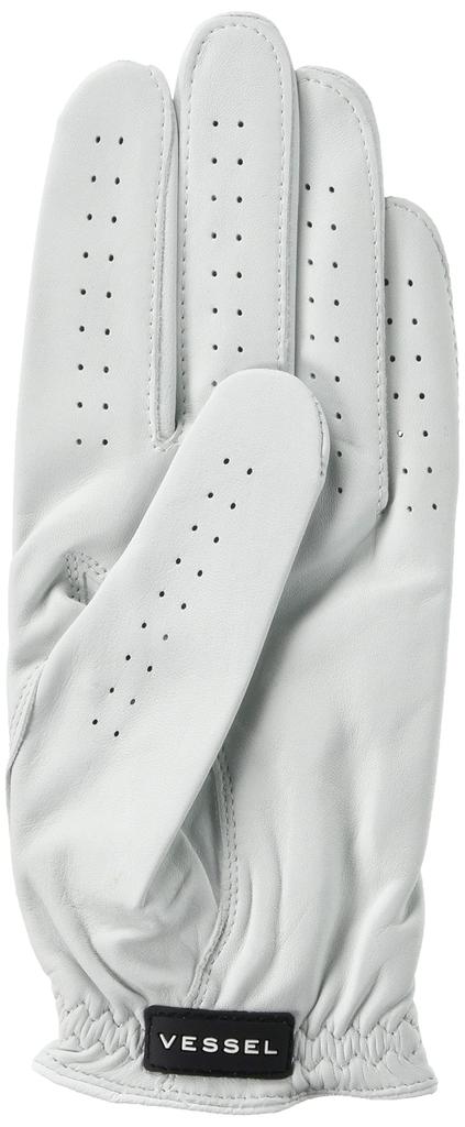 Bezel LUX GLOVE JP Men's Golf Gloves, White, LH22cm