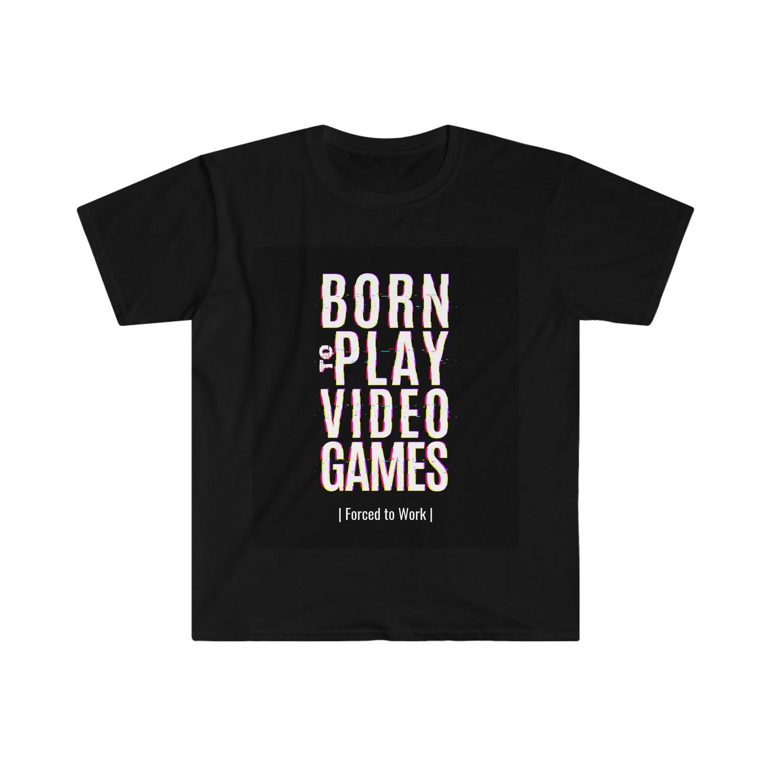 Born to Play Unisex Softstyle T-Shirt XL