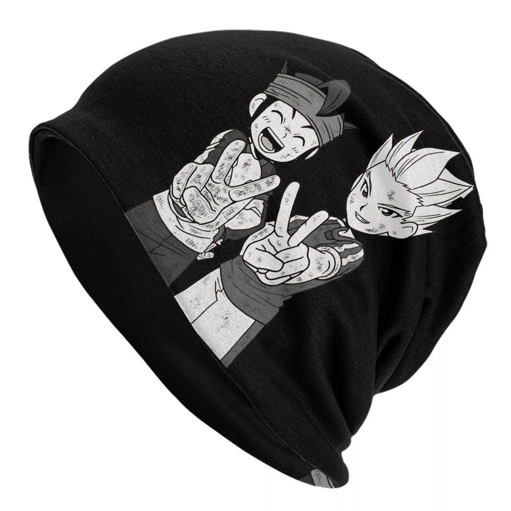 Hector Helio Rococo Skullies Beanies Hats Inazumas Elevens Soccer Anime Cool Unisex Women Street Cap Warm Dualuse Bonnet Hats