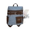 Casual Large-capacity Handbag Women's 2025 New Retro Denim Backpack Simple Student Schoolbag
