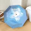 Entzückender Katzen-Sternenhimmel-Regenschirm - Automatisches Öffnen & Schließen, Outdoor-Reiseaccessoire, Leicht und Langlebig, Perfektes Geschenk 092