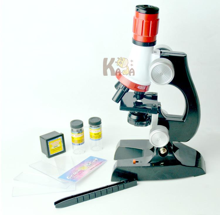 High-Definition Children's Microscope Set for Early Science Education and Specimen Exploration