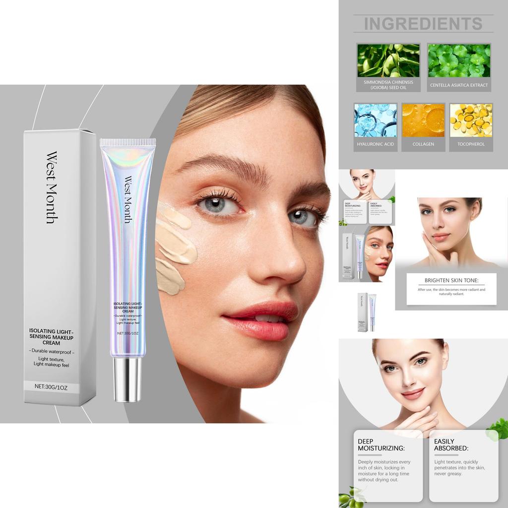 West Month Natural Moisturizing Bb Cream For Flawless Skin Hydration And Brightening Effects