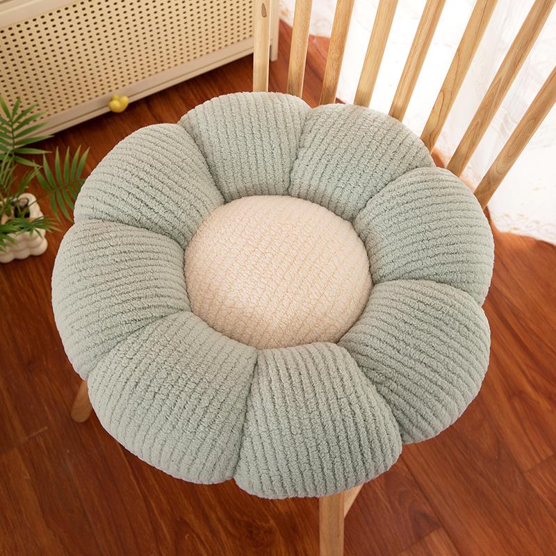 

Подушка-футон с цветами на полу, Домашний ленивый подиум для сидения татами, Утолщенный напольный коврик для эркерного окна, Подушка для сидения 40cm0.35kg