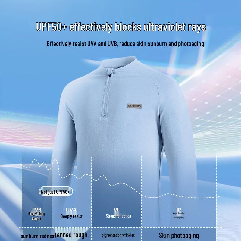 Baleno Men's Long Sleeve Quick Dry T-Shirt with Sun Protection