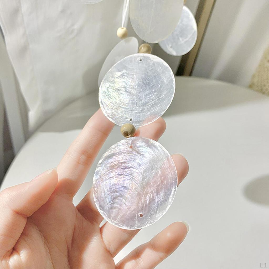 Shell Wind Chimes Decorative Mobiles Hanging Chime for home and indoor Kids Bedroom Balcony