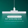 E27 Led Strip Light Bulb Super Bright Screw Ceiling Lamp Household High Power Brightness Long Crystal Bulb Light 18W/24W