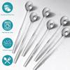 9.5-Inch Long Spoon, Ice Tea Spoons for Ice Cream, Coffee, Cocktail, Stainless Steel Long Spoons for Stirring, Long Handle Spoon, Set of 6