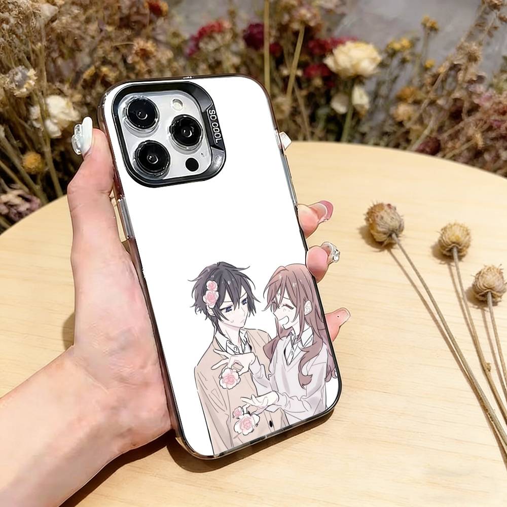 

Horimiya Phone Case For iPhone 17,16,15,14,13,12,11 Plus,Pro Max,XS,Colorful Silver Phone case Funda Cover iPhone15Plus