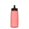 CamelBak Tritan Carry Dishwasher Safe Water Bottle Cap, 1000ml/1L Rose, Lightweight, Compact,