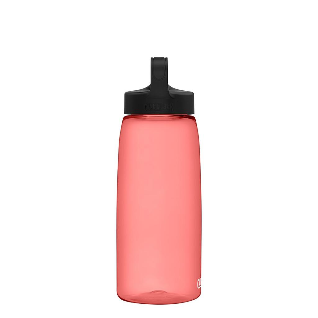 CamelBak Tritan Carry Dishwasher Safe Water Bottle Cap, 1000ml/1L Rose, Lightweight, Compact,