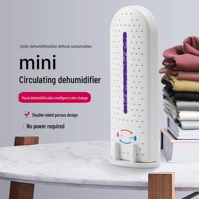 Kompaktní domácí odvlhčovač s cirkulačním filtrem a proti plísním, odolný proti vlhkosti, pro skříně a botníky