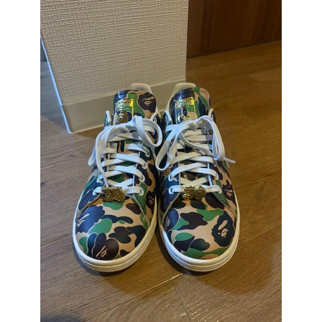 Used A BATHING APE adidas StanSmith ABCCamo