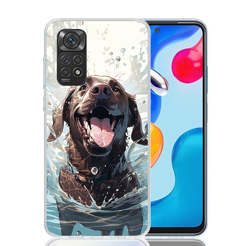 Labrador Retriever Dog Case Phone Cover for Xiaomi Redmi Note 14 13 12S 12 11S 11 11T 11E 10S 10 Pro Plus 5G Trend Fundas Note 1