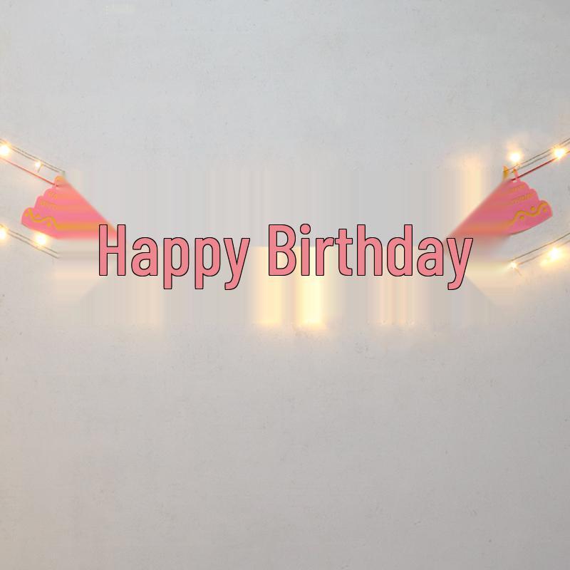 Children's Birthday Banner & Decorations for 1st to 10th Birthday Parties