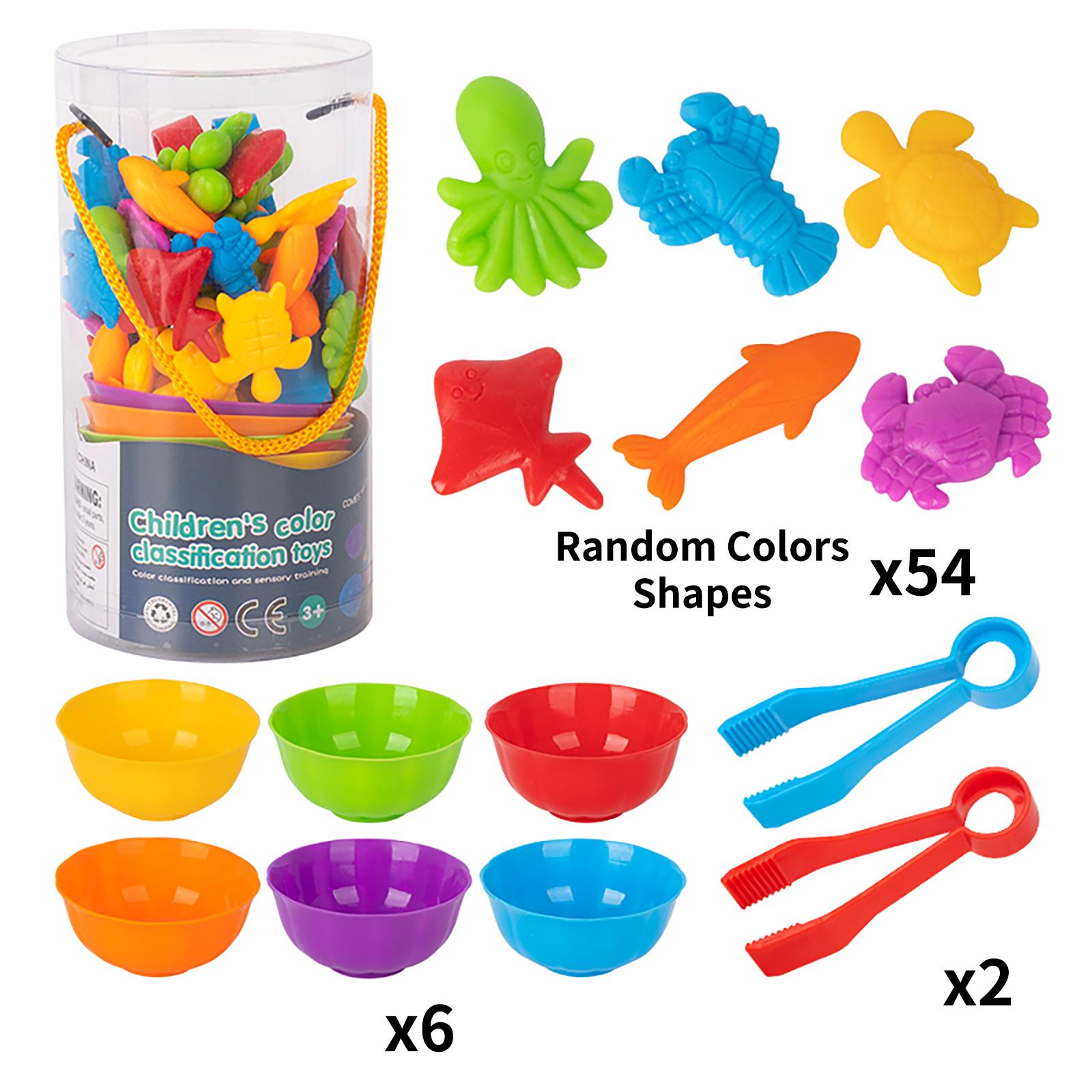 

Игрушки для подсчета животных, игра «Ставка в миску», игра «Сочетание цветов», «Разделение игрушек по математике»