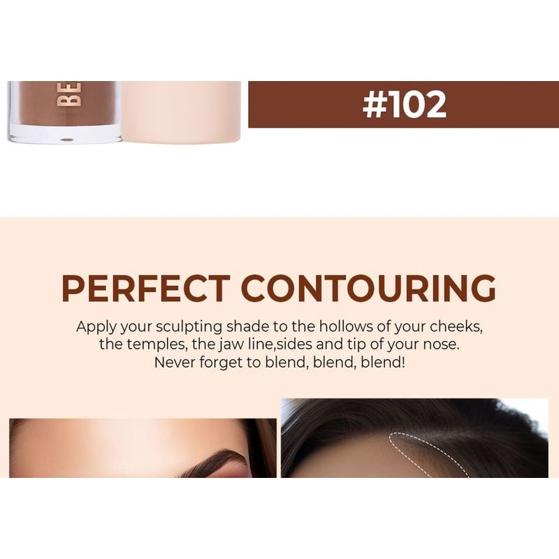 BEAUTY GLAZED - Stereo Contour Sculpt Liquid Concealer - 2 Shades