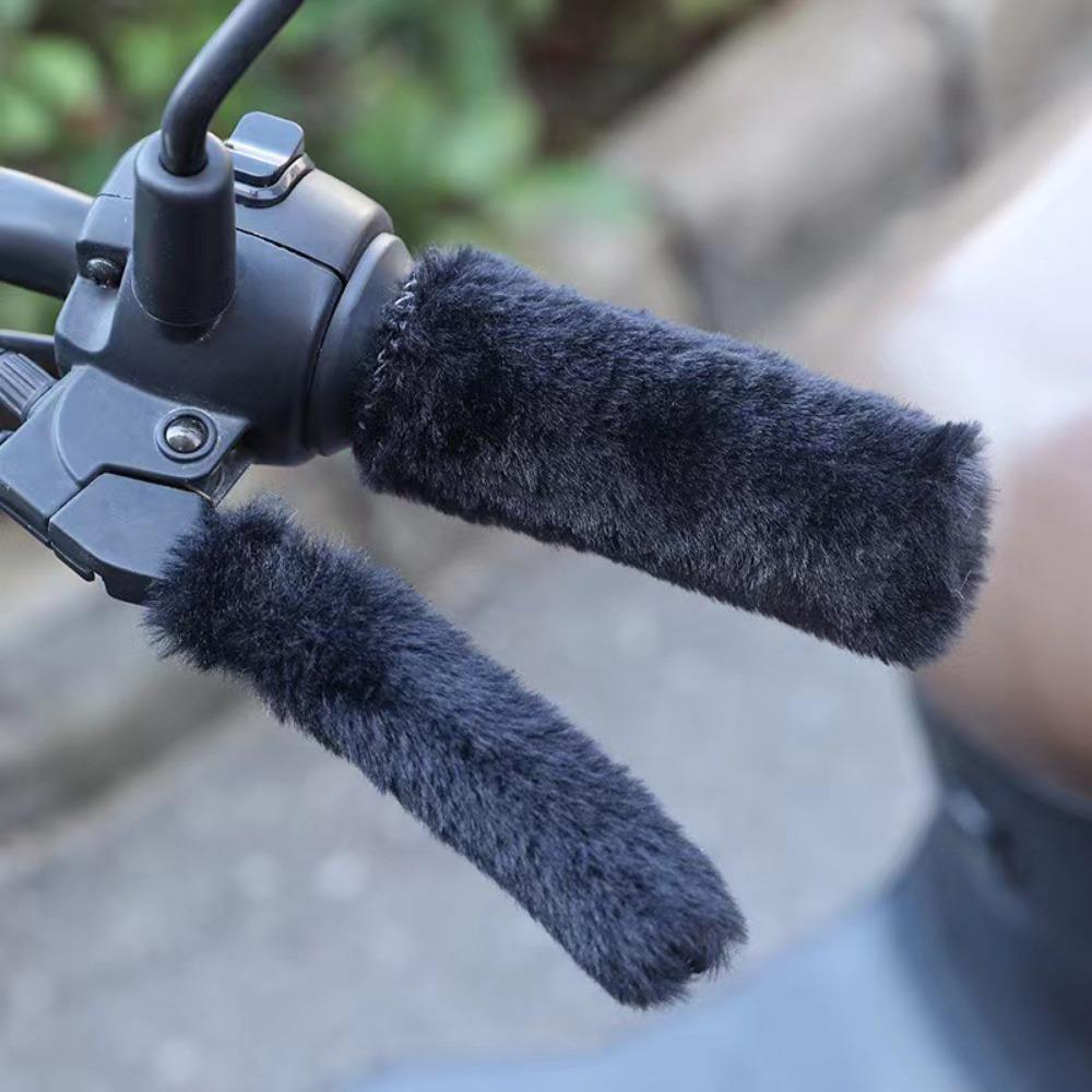 Practical Bicycle Grip Sleeves Winter Motorcycle Handle Protective Cover  Tricycles