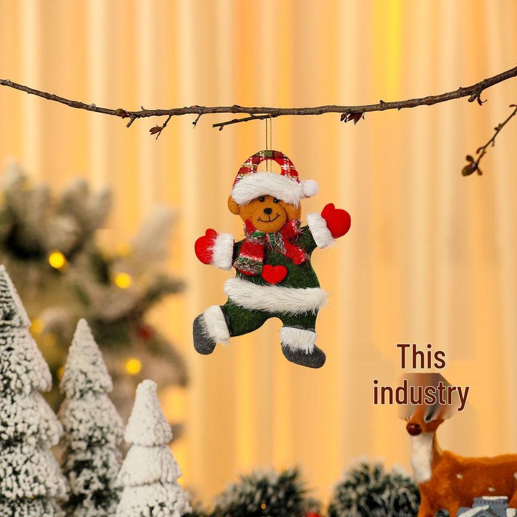 Colección de Colgantes de Muñecos de Tela Nuevos 2025: Adornos para el árbol de Navidad y pequeños regalos