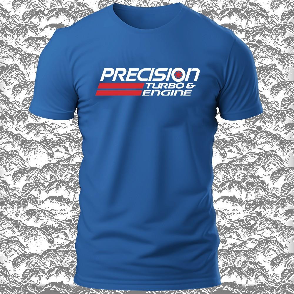 PRECISION TURBO ENGINE logo funny T-Shirt Size S-5XL Made in USA Unisex T-Shirt XXL