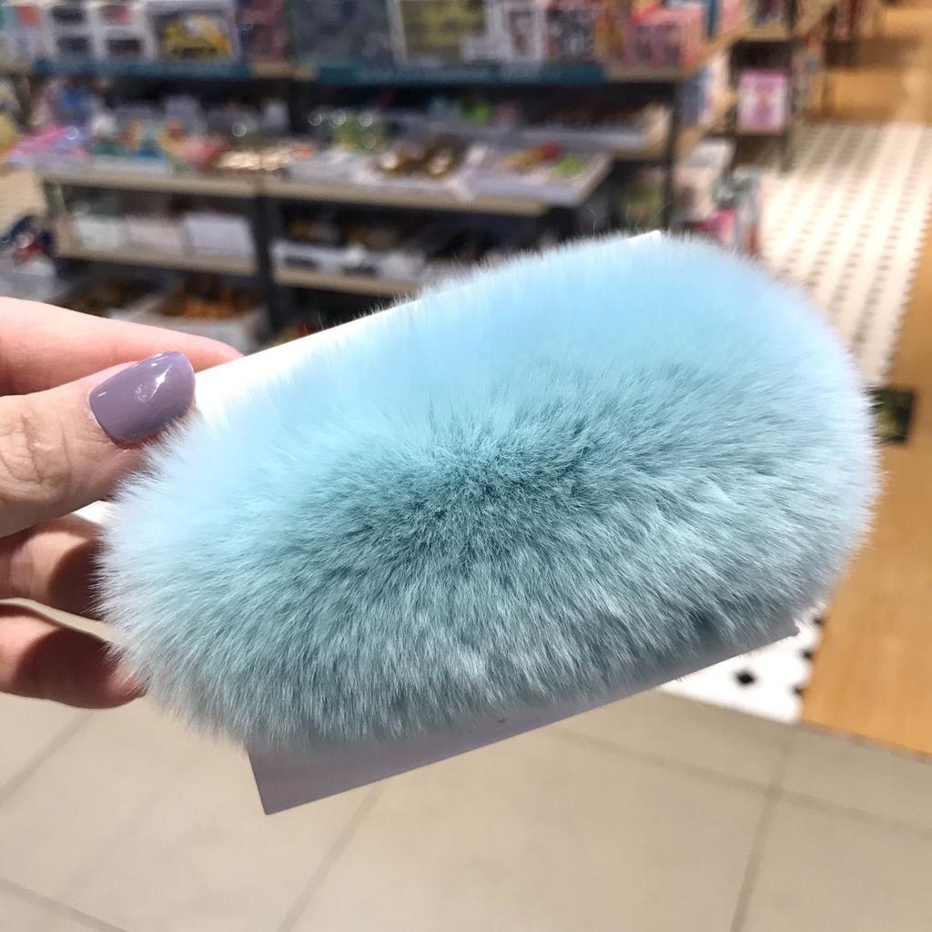 Real Rabbit Fur, Fur, Headband, Hat, Women's Autumn and Winter Forehead To Keep Warm, Going Out, Headgear, Headgear, Women's Hair Band, Plush Headband
