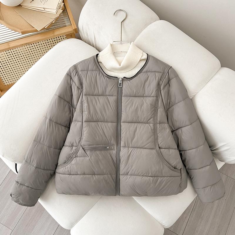Autumn Winter Thicken Warm Parka Women Casual Sweety Solid Color Big Pocket Loose Jackets Outwear