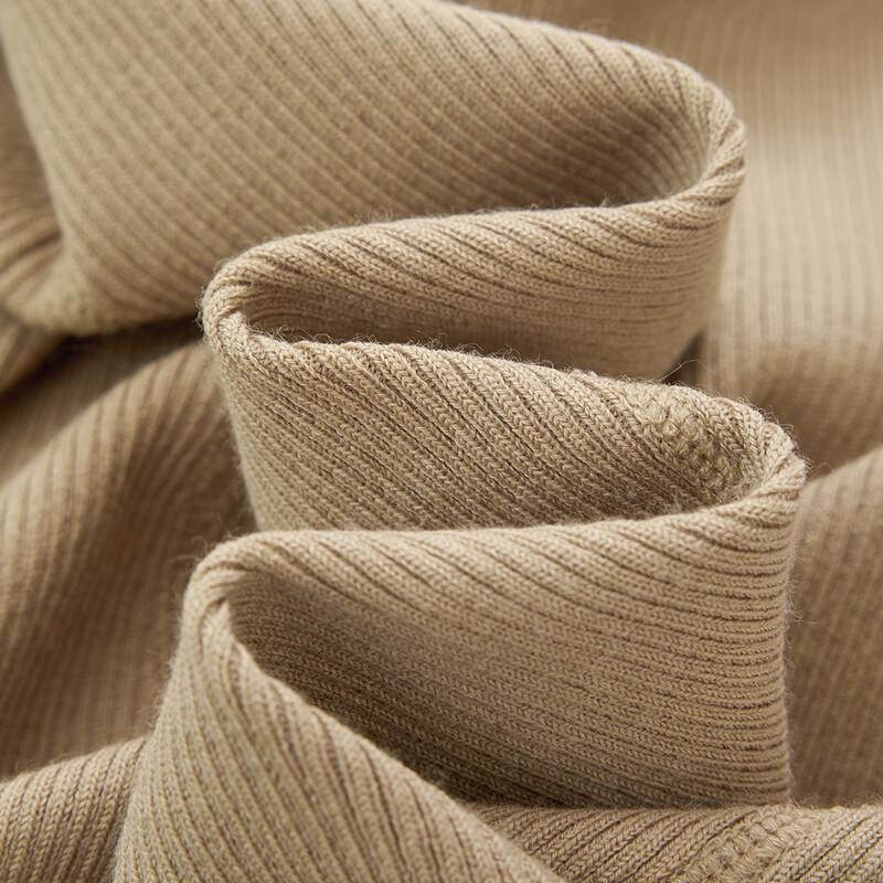 Women's V-Neck Wool Blend Ribbed Cardigan