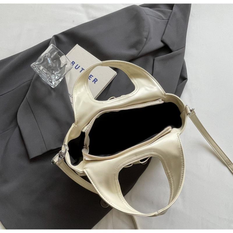 Retro Large-capacity Tote Bag, New High-end Single Shoulder Underarm Women's Bag, Commuter Simple Bucket Bag