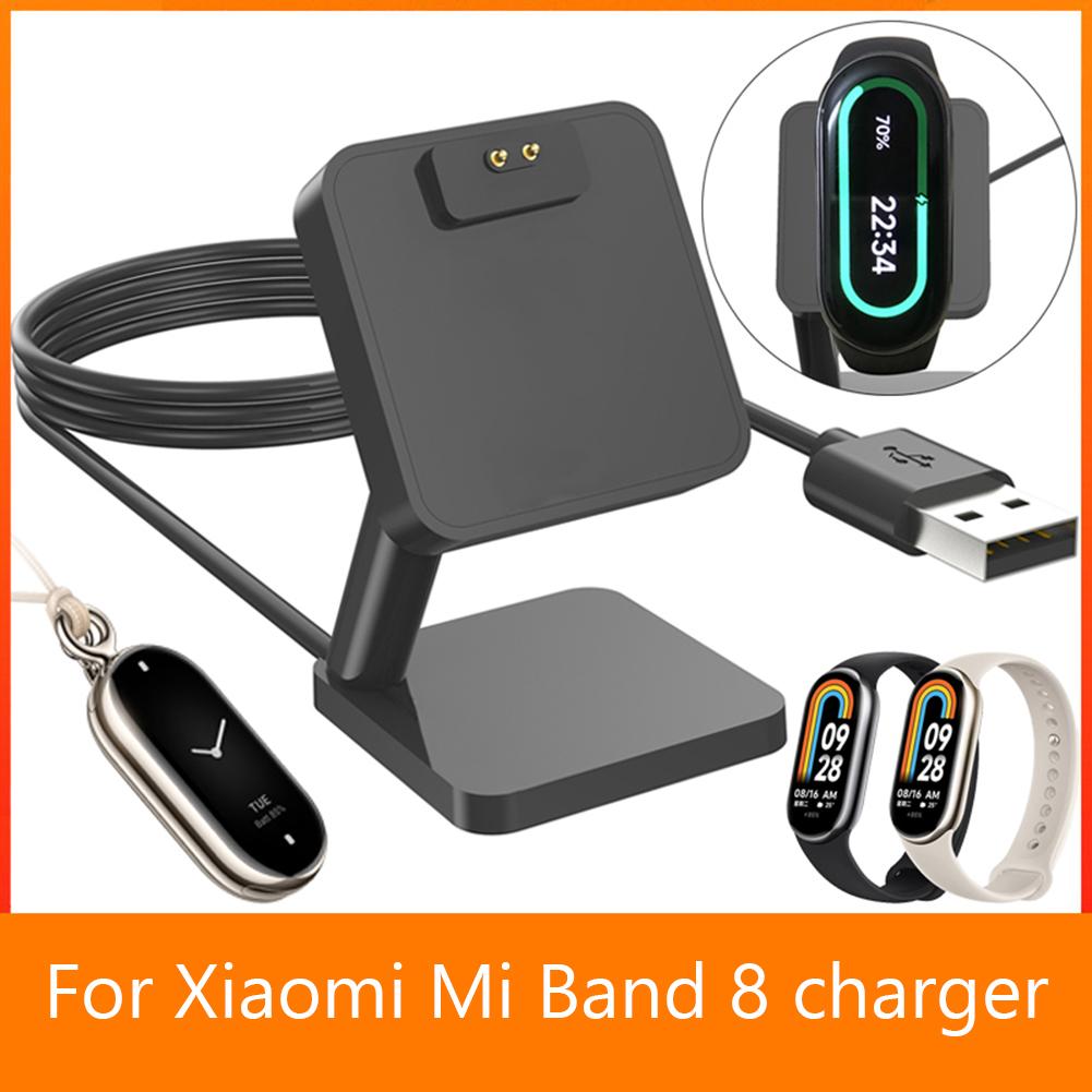 Portable USB Magnetic Watch Charger Cradle Smart Watch Charging Dock Lightweight Safety Accessories for Xiaomi Mi Band 8