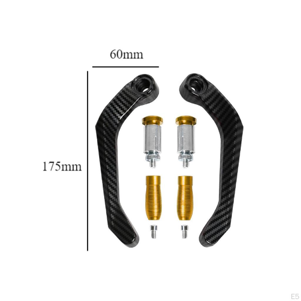 2 stück Motorrad Bremse Kupplung Hebel Hand Guards Griff Schutz Grip Aluminium Legierung Universal