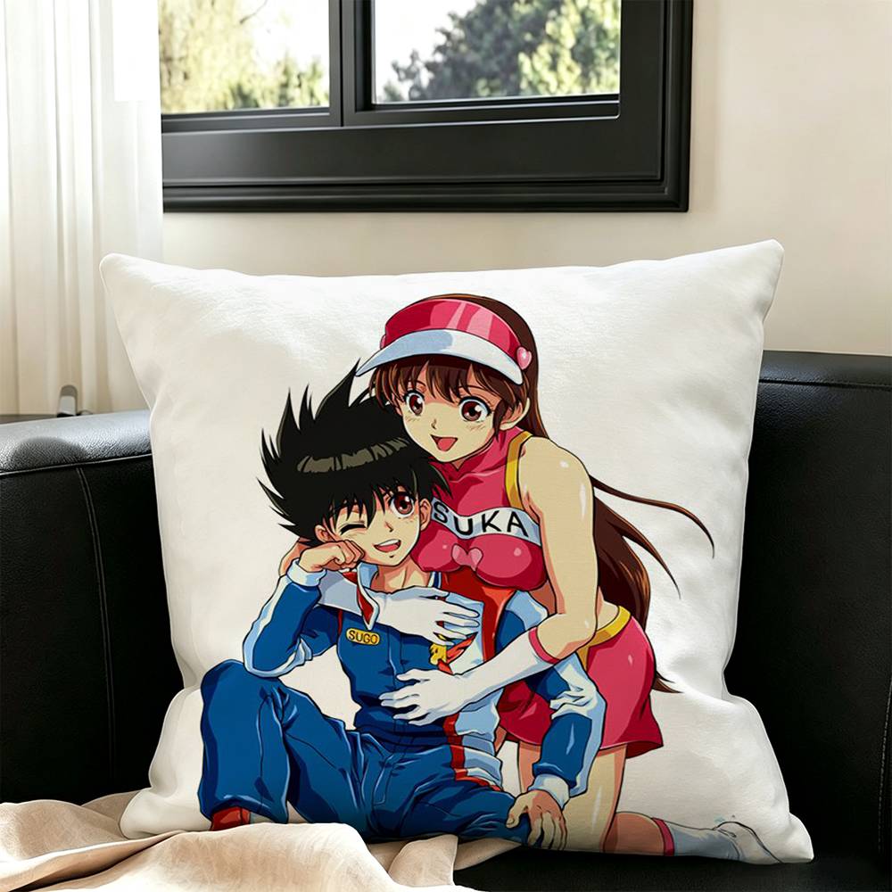 Future GPX Cyber Formula Square Double-Sided printed Pillow Case Bedroom Bedside Pillow Sofa Cushion Cover