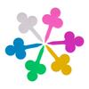 100Pcs Plant Labels Heart-shape Clover-Shape Waterproof Flower Herb Nursery Tags Garden Balcony Potted Plants Marking Signs