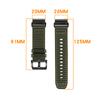 For Garmin Fenix 8 43mm/Fenix 7S Pro Watch Band 20mm Adjustable Nylon Strap