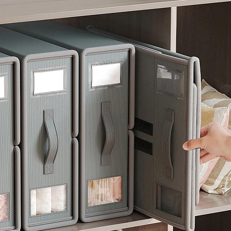 2024 Bed Sheet Fabric Storage Box Creative Finishing Storage Tool High Quality Quilt Cover Non-Woven Household Storage Box