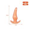 Ultra-Soft Body-Safe Liquid Silicone Anal Plug | Anti-Drop Design for Prostate Massage & Anal Training | Comfort Fit Large Size