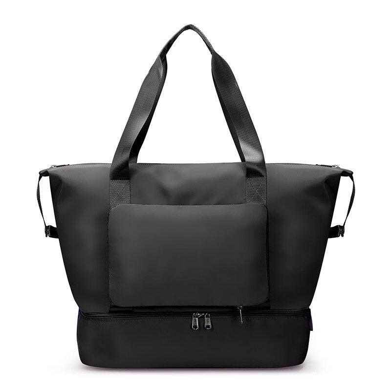 Can Chi Large Capacity Travel Duffel Bag with Shoe Compartment