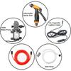 Portable Intelligent Electric Pressure Washer Pump 100W 160 PSI 12V Portable Pressure Powerful Washing Kit with 21.3 Feet PVC Ho